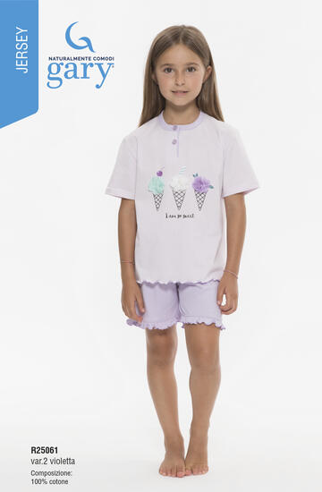 ART. R25061/R35061- pigiama bimba m/m cotone r25061/r35061 - Fratelli Parenti